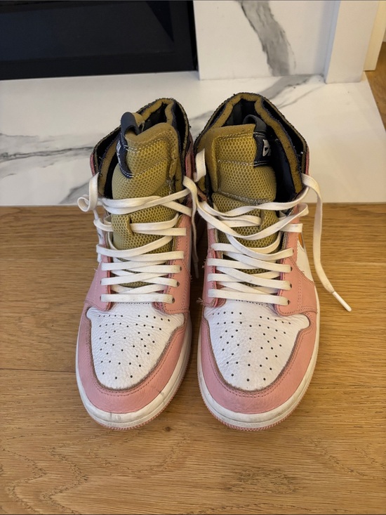 Nike Shoes - Nike Women’s High-Top Athletic Sneakers in Pink, White, Yellow